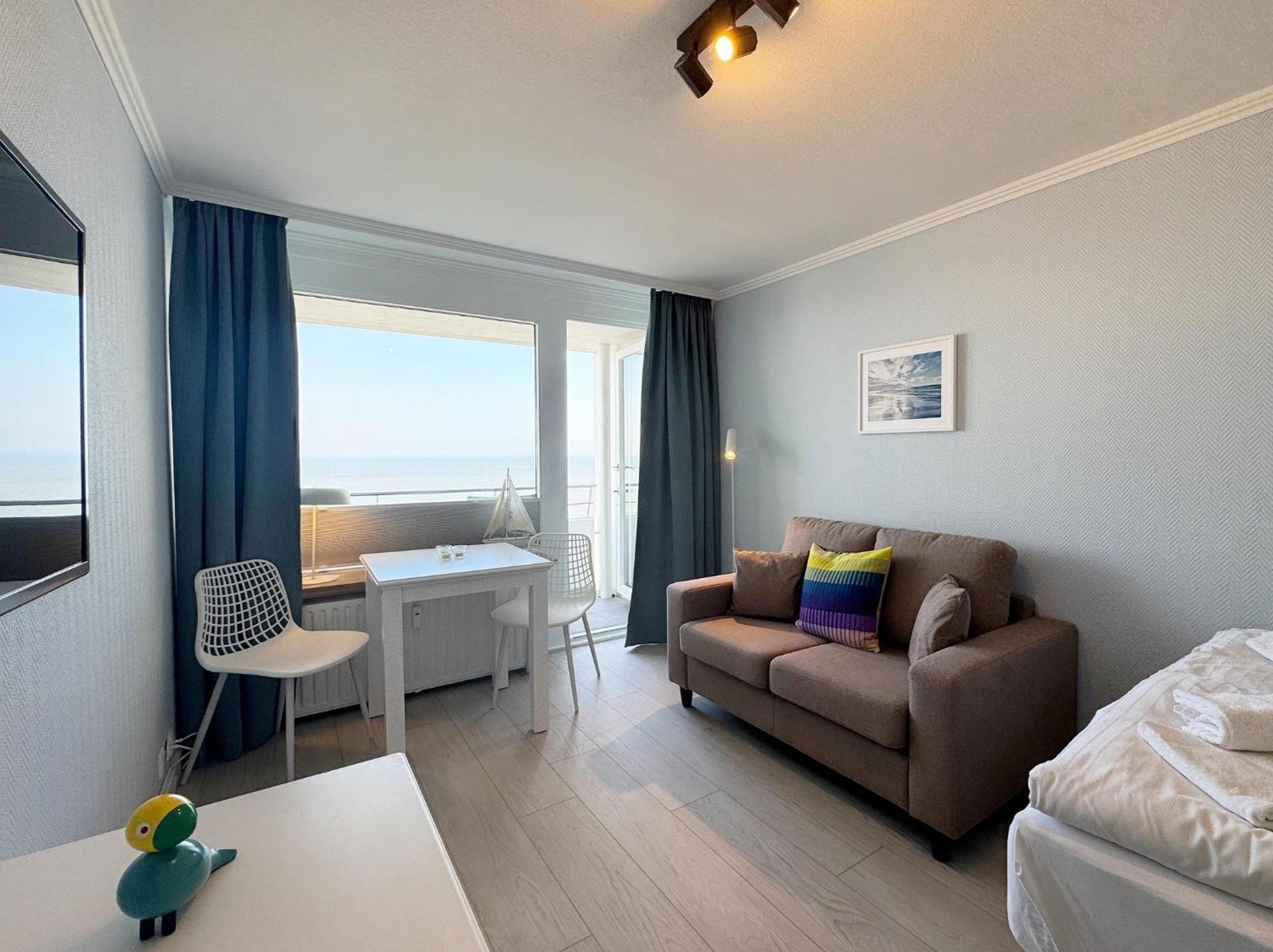 Haus Am Meer App104 Mit Meerblick Und Balkon Westerland Exteriér fotografie